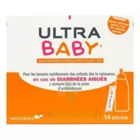 Ultra-baby Poudre Antidiarrhéique 14 Sticks/2g à SAINT ORENS DE GAMEVILLE