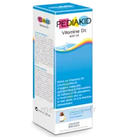 Pédiakid Vitamine D3 Solution Buvable 20ml à SAINT ORENS DE GAMEVILLE