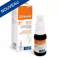 Pileje D3 Biane Spray 1000 Ui - Vitamine D Flacon Spray 20ml à SAINT ORENS DE GAMEVILLE