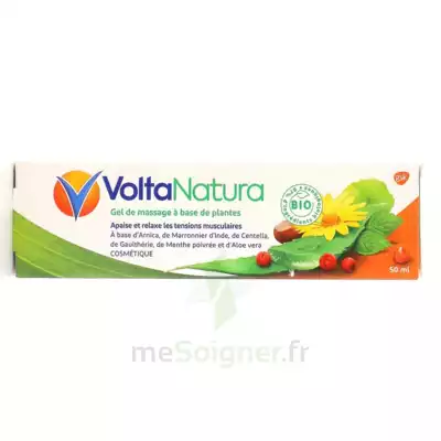 Voltanatura Gel De Massage Plantes Bio T/50ml à SAINT ORENS DE GAMEVILLE